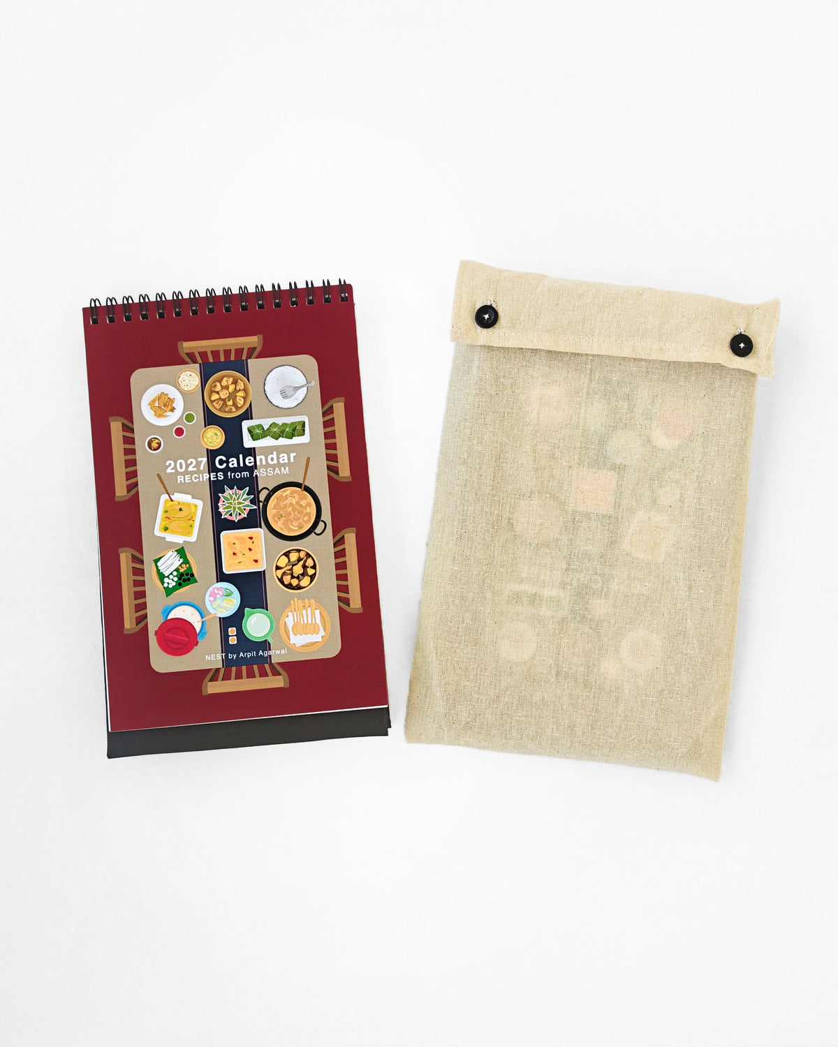 Recipes from Assam 2027 Desk Calendar
