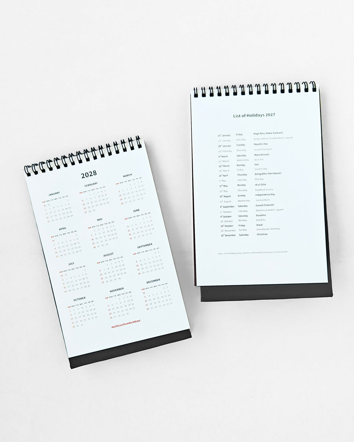 Recipes from Assam 2027 Desk Calendar - NEST by Arpit Agarwal