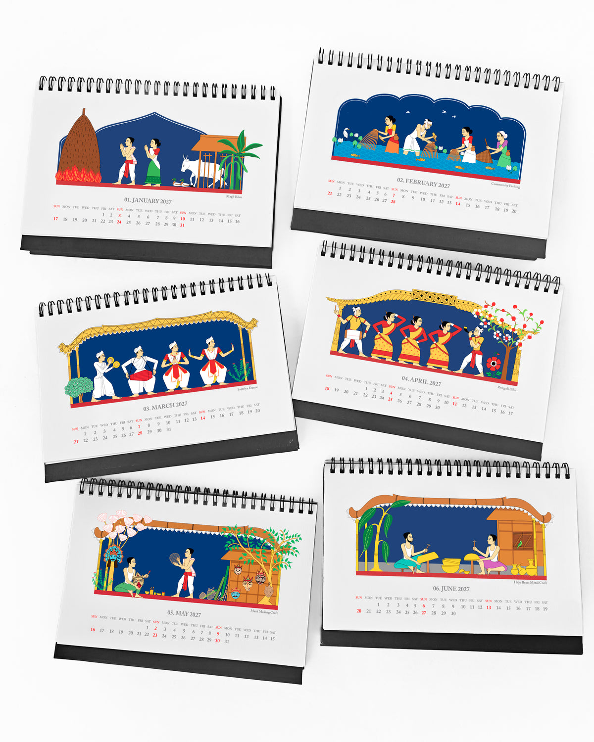 Chitra Katha 2027 Desk Calendar