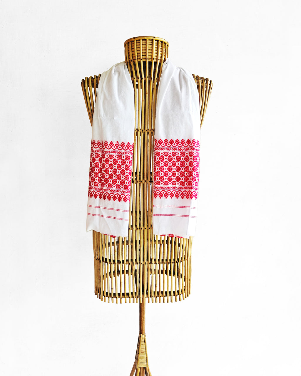 Handloom Cotton Gamosa from Assam