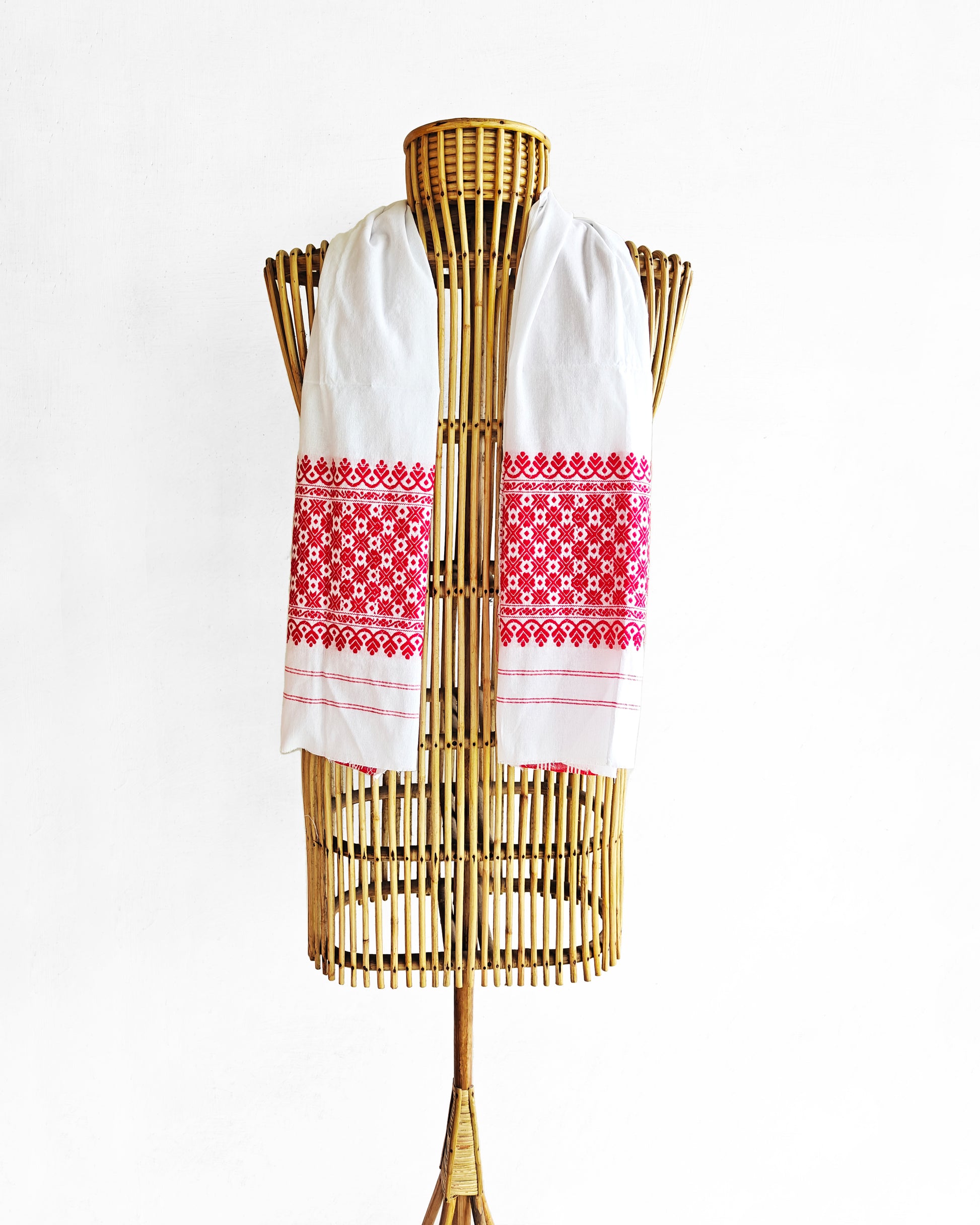 Handloom Cotton Gamosa from Assam