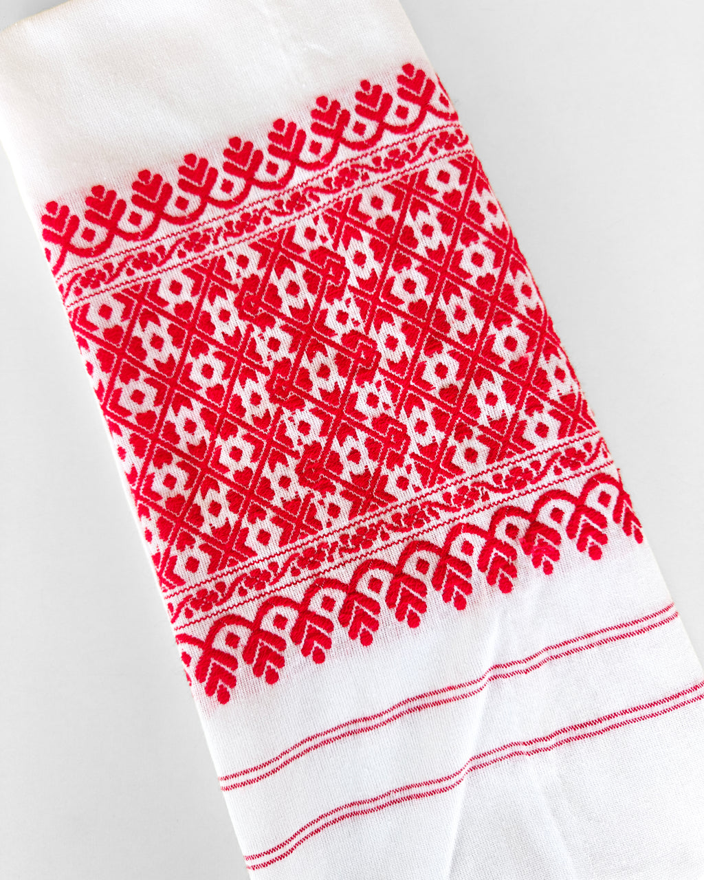 Handloom Cotton Gamosa from Assam