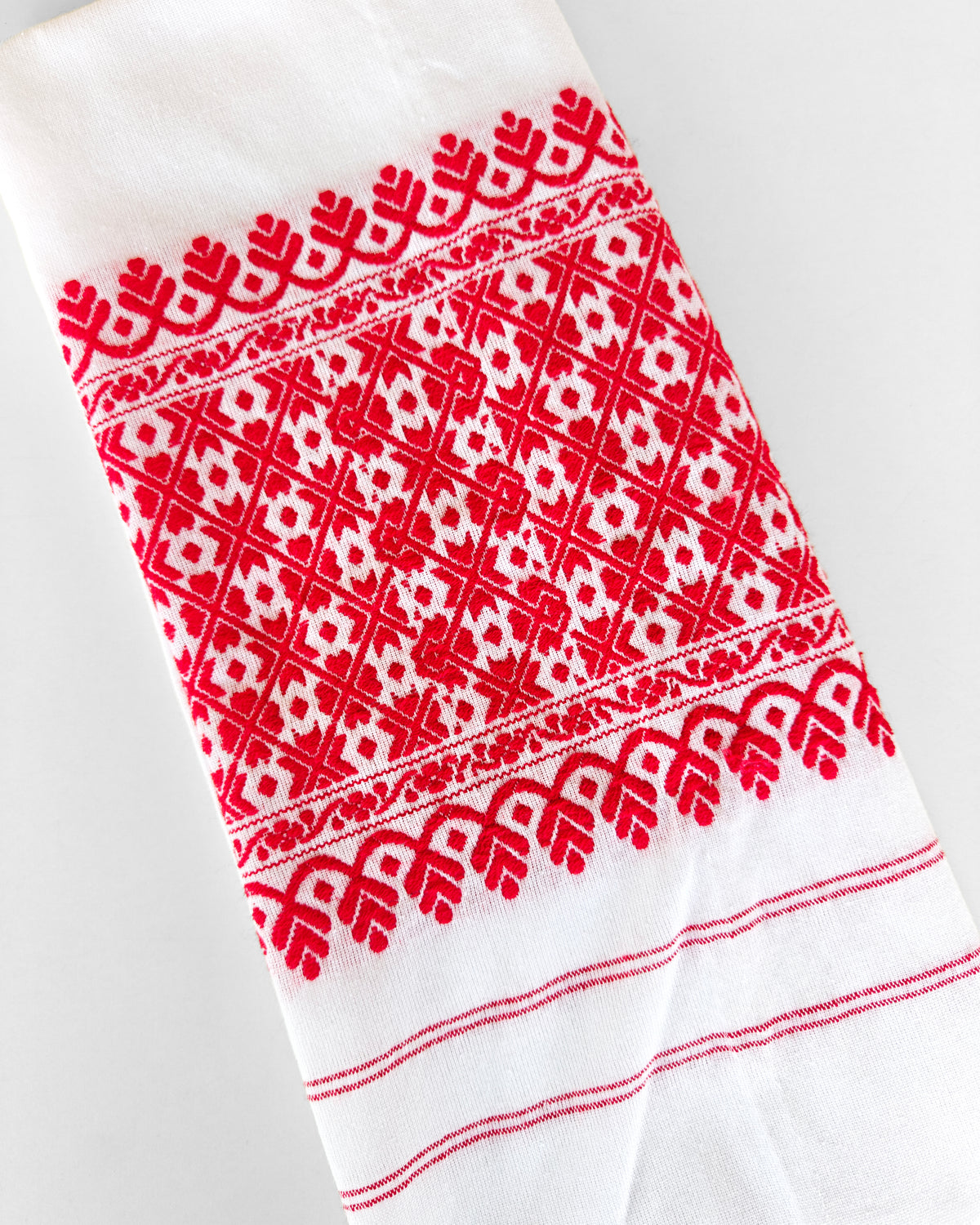 Handloom Cotton Gamosa from Assam