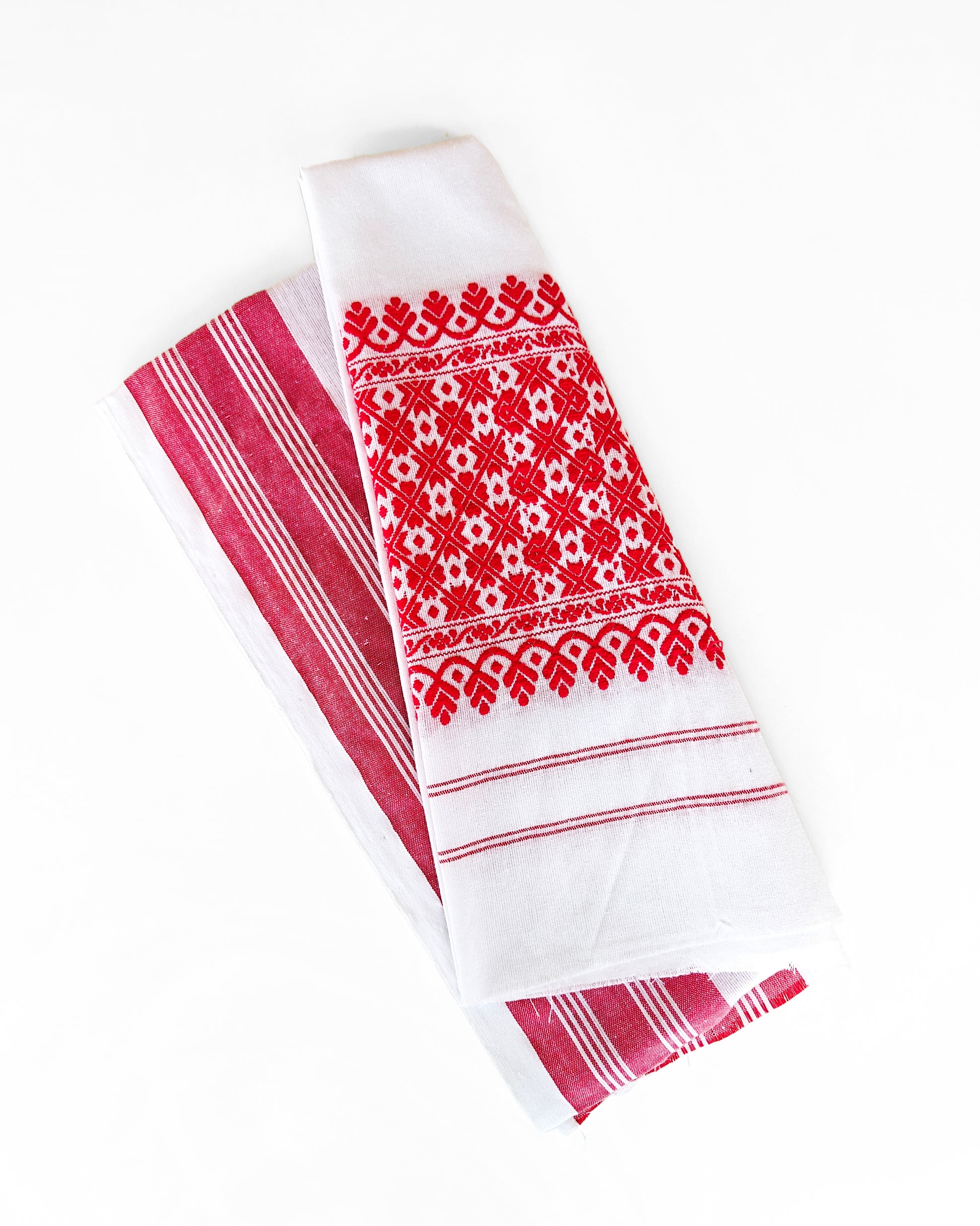 Handloom Cotton Gamosa from Assam