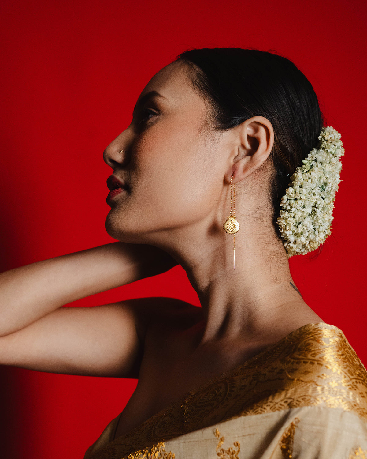 Rak Sui Dhaaga Earrings - NEST by Arpit Agarwal