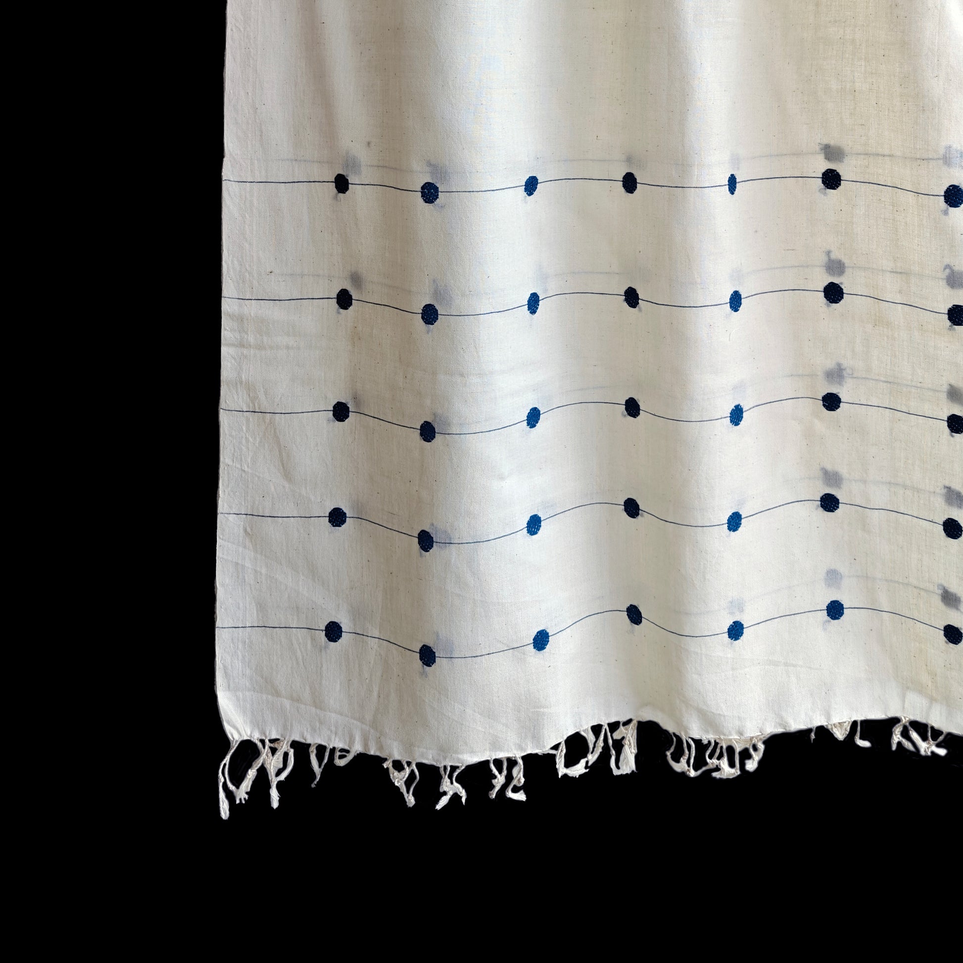 Raw White Kamakhya Inspired Cotton Stole