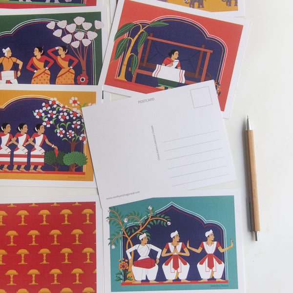 Chitra Katha Collection Postcards - Set of 8