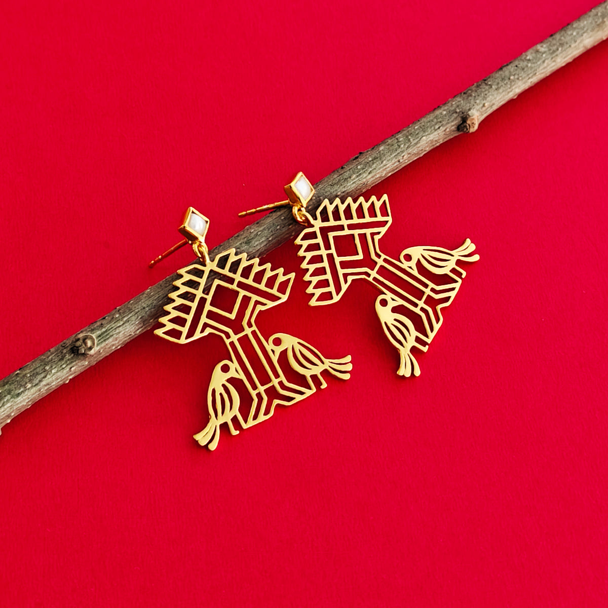 Xhabi Mini Earrings - NEST by Arpit Agarwal