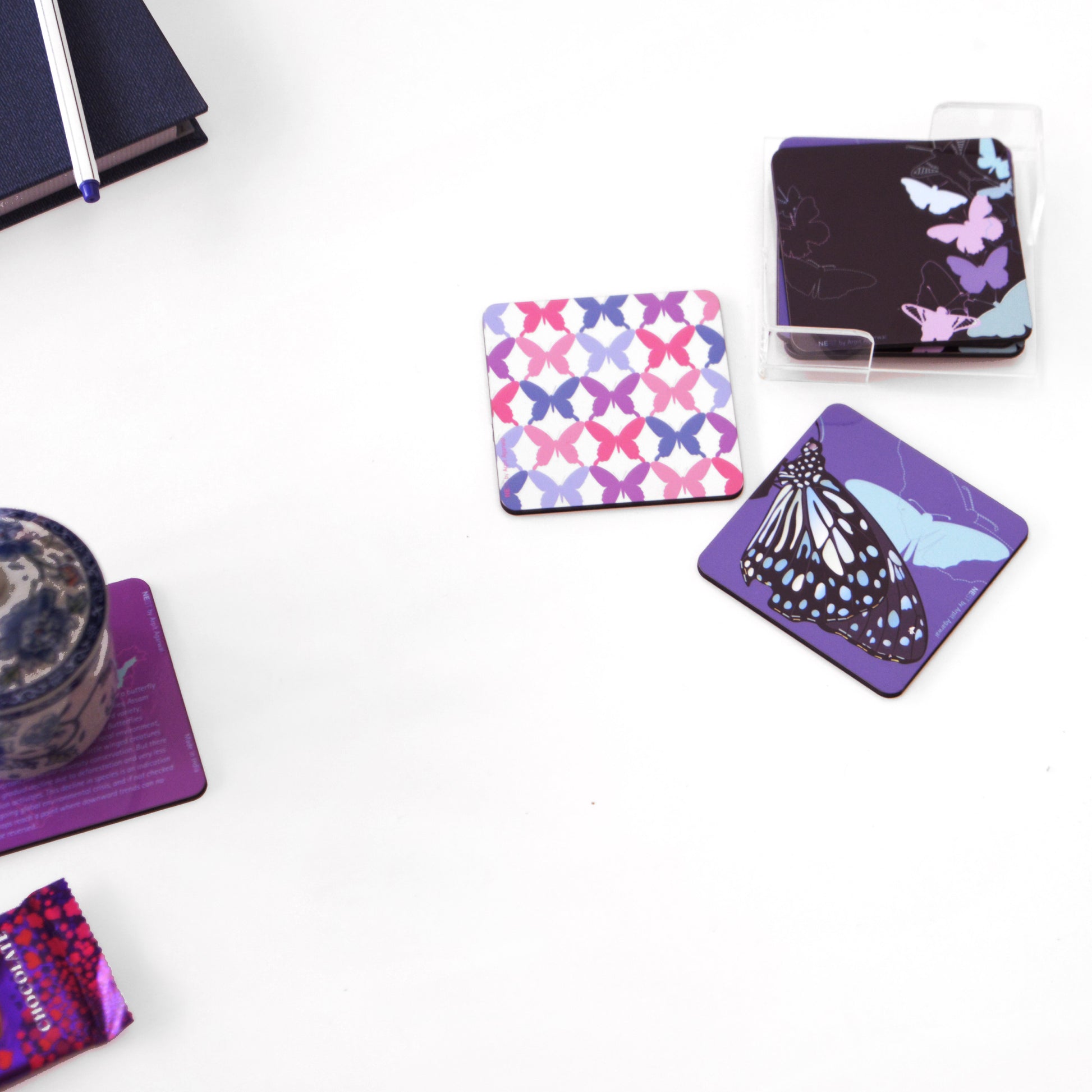 Butterfly Set 2 - Set of Six - NEST by Arpit Agarwal