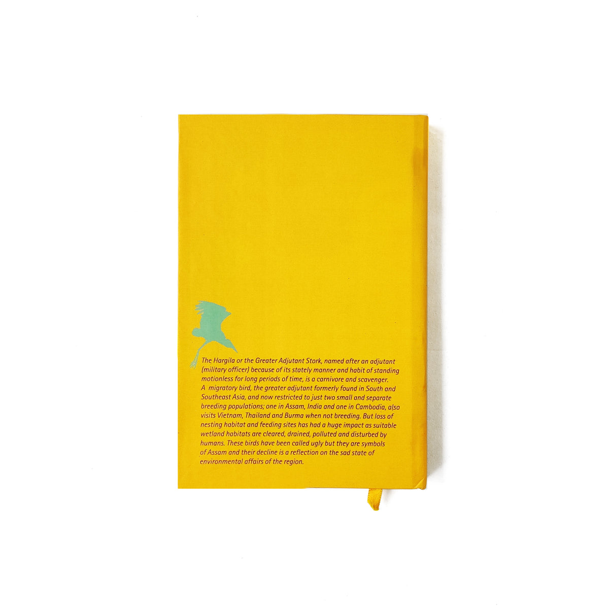 Exotic Adjutant Stork of Assam Notebook - NEST by Arpit Agarwal