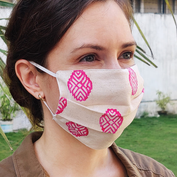 NorthEast Inspired Cotton Masks - Set of Four - NEST by Arpit Agarwal