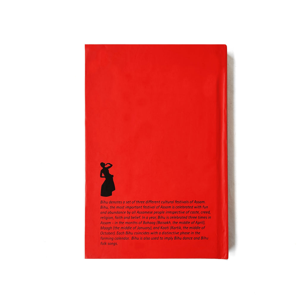 Scarlet Red Bihu Dance of Assam Notebook - NEST by Arpit Agarwal