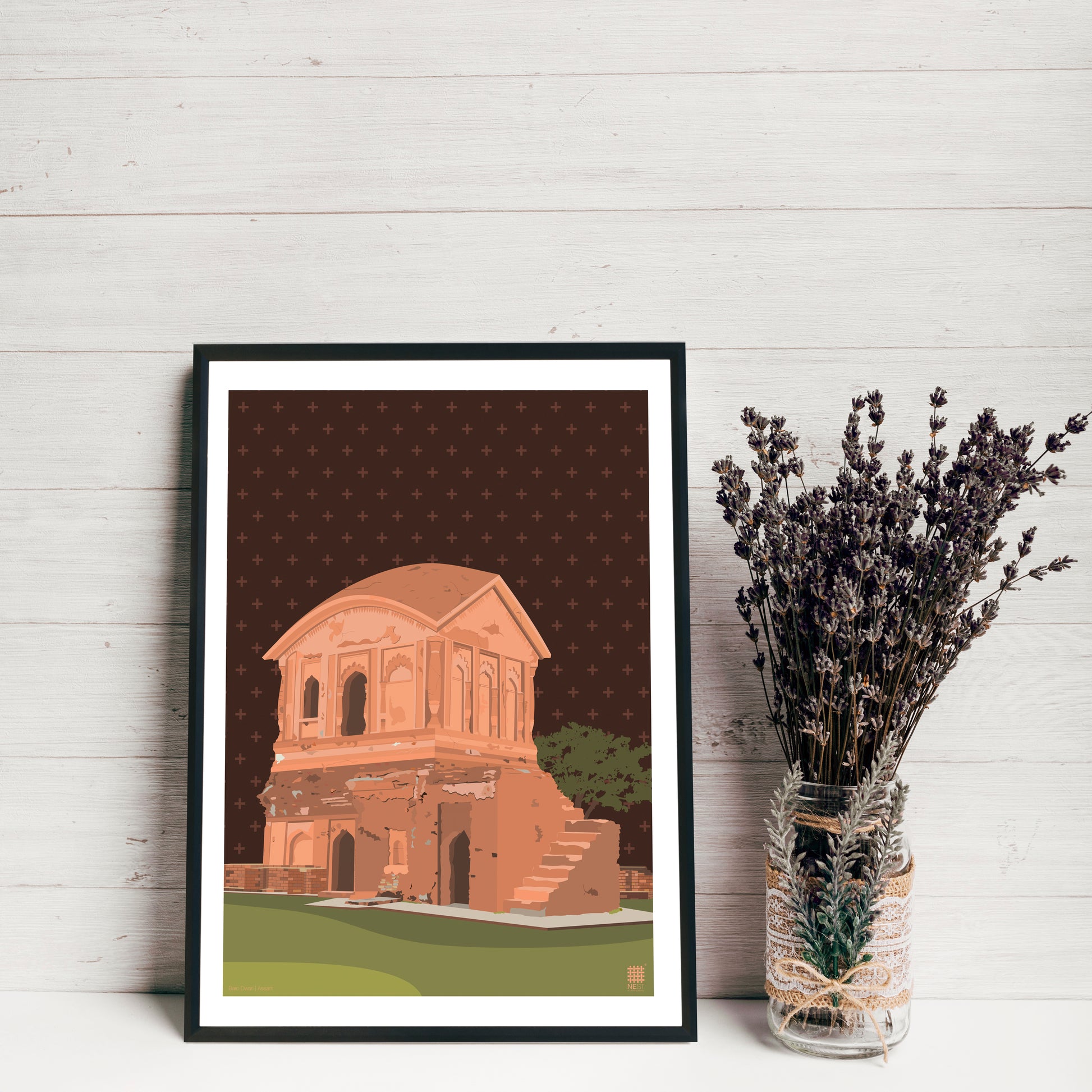 Baro Dwari of Assam - Print Only - NEST by Arpit Agarwal