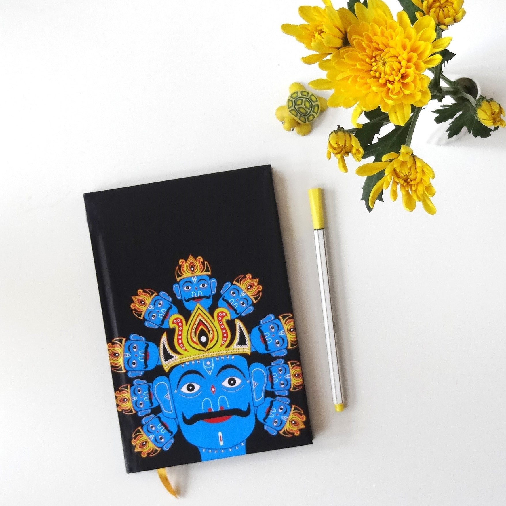 Exquisite Majuli Masks Notebook - NEST by Arpit Agarwal