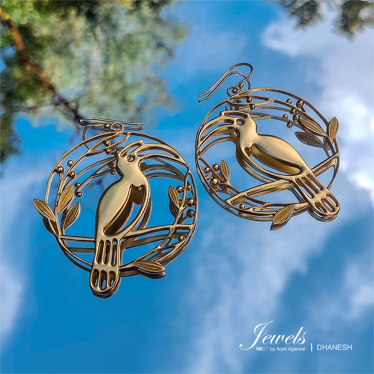 Dhanesh Earrings - NEST by Arpit Agarwal