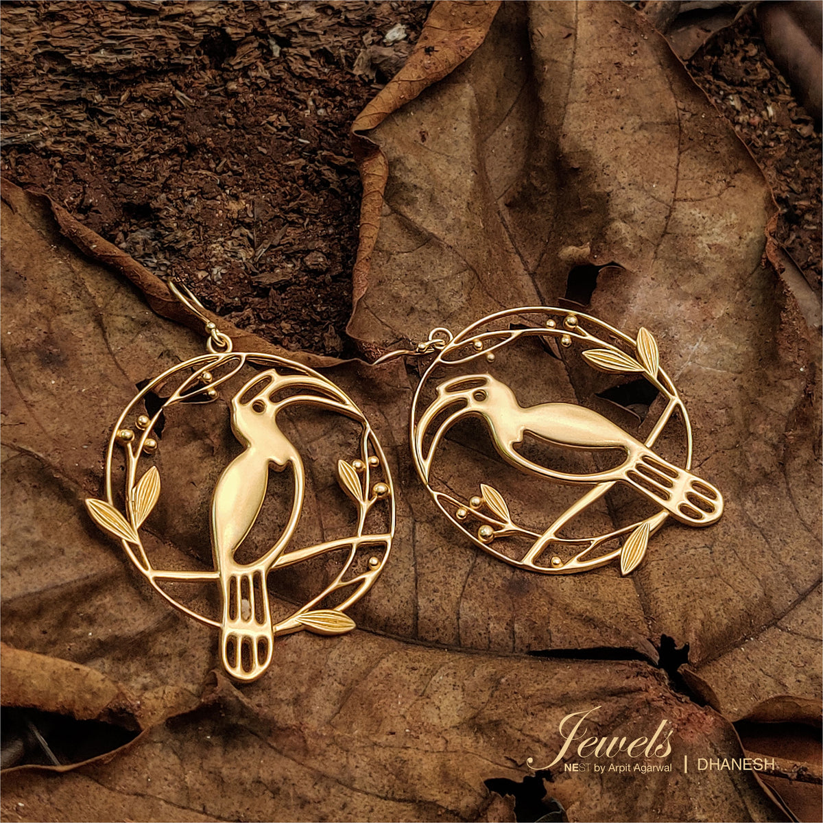 Dhanesh Earrings - NEST by Arpit Agarwal