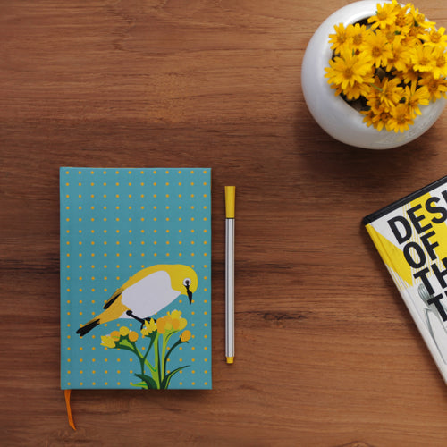 Oriental White Eye of Arunachal Pradesh Notebook - NEST by Arpit Agarwal