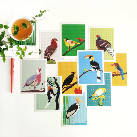 Birds Collection - Set of 10 - NEST by Arpit Agarwal