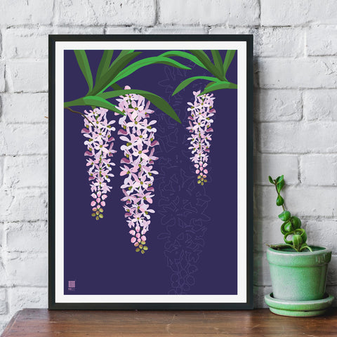 Foxtail Orchid - Print Only - NEST by Arpit Agarwal