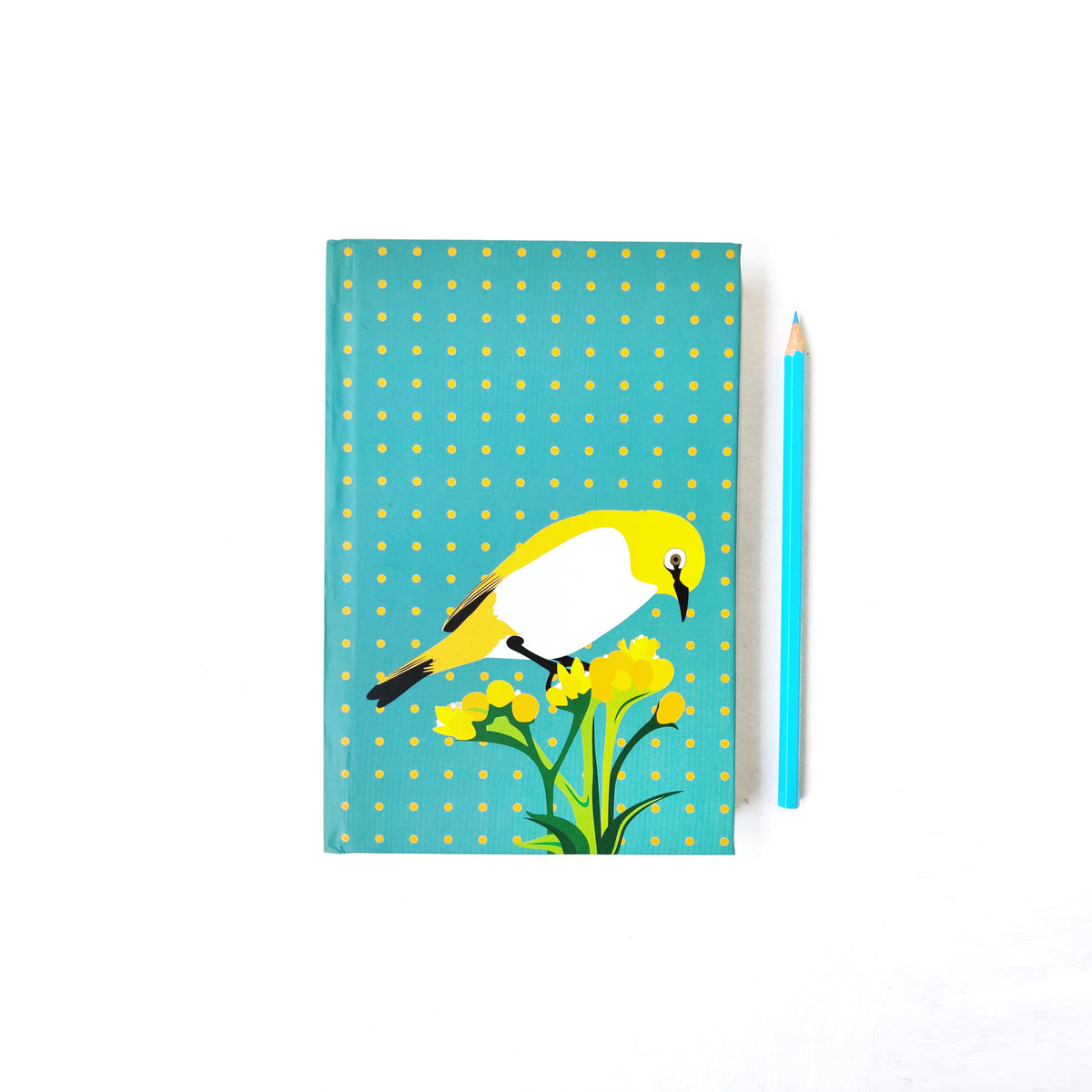 Oriental White Eye of Arunachal Pradesh Notebook - NEST by Arpit Agarwal