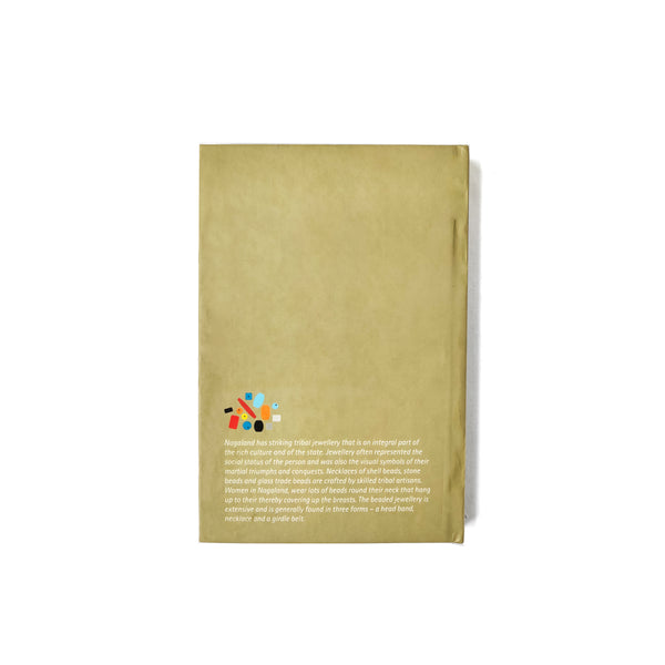 Vibrant Naga Beads Notebook - NEST by Arpit Agarwal