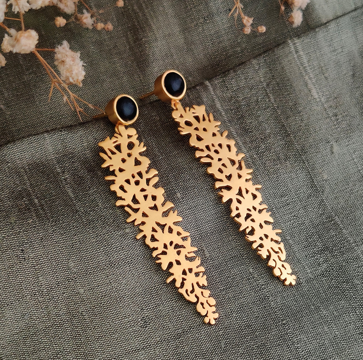 Kopou Mini Earrings - NEST by Arpit Agarwal