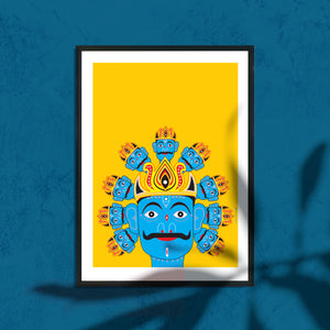 Exquisite Majuli Mask - Print Only - NEST by Arpit Agarwal