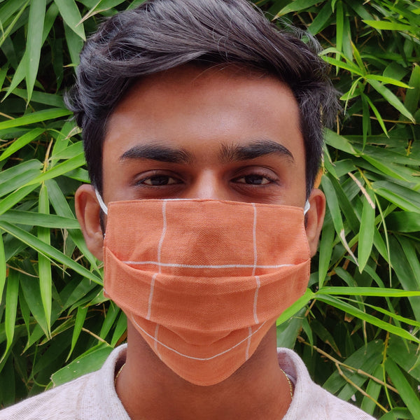 NorthEast Handloom Cotton Masks - Set of Three - NEST by Arpit Agarwal