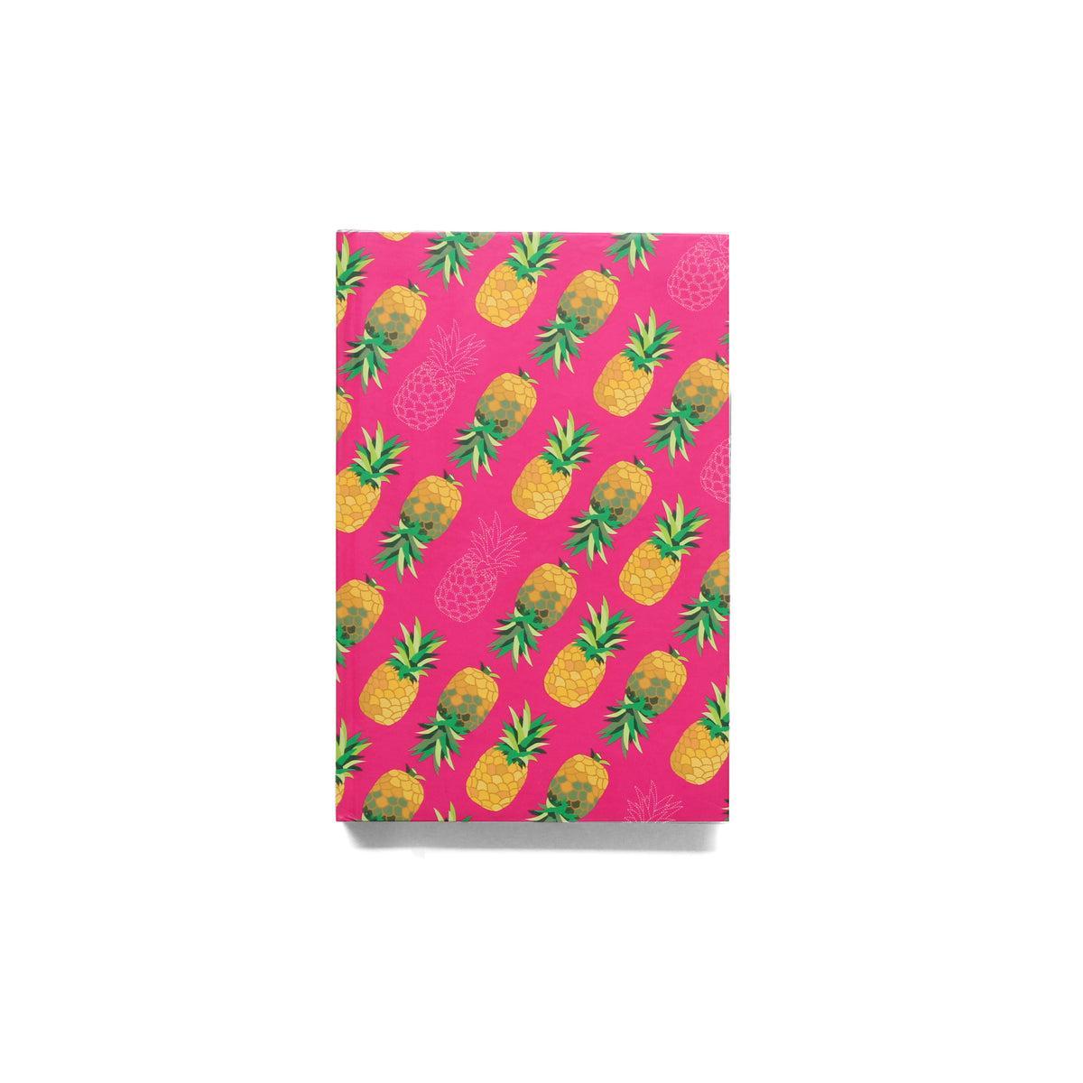 Meghalaya Pineapple Pattern Pink Notebook - NEST by Arpit Agarwal