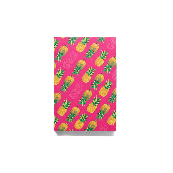 Pineapple of Meghalaya Pattern Pink Notebook
