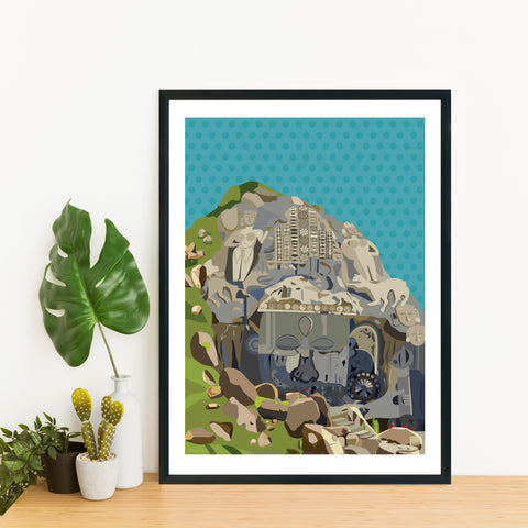 Mystic Unakoti of Tripura - Print Only - NEST by Arpit Agarwal