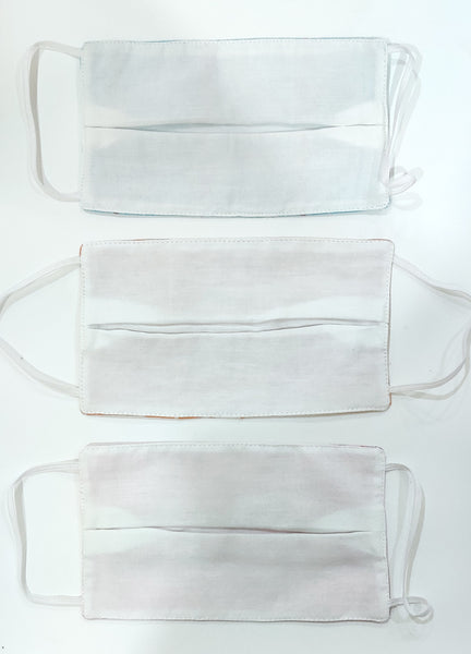 NorthEast Handloom Cotton Masks - Set of Three - NEST by Arpit Agarwal
