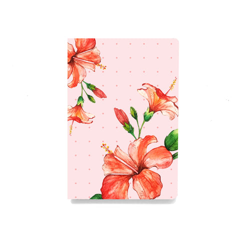 Botanical Hibiscus Soft Cover Notebook