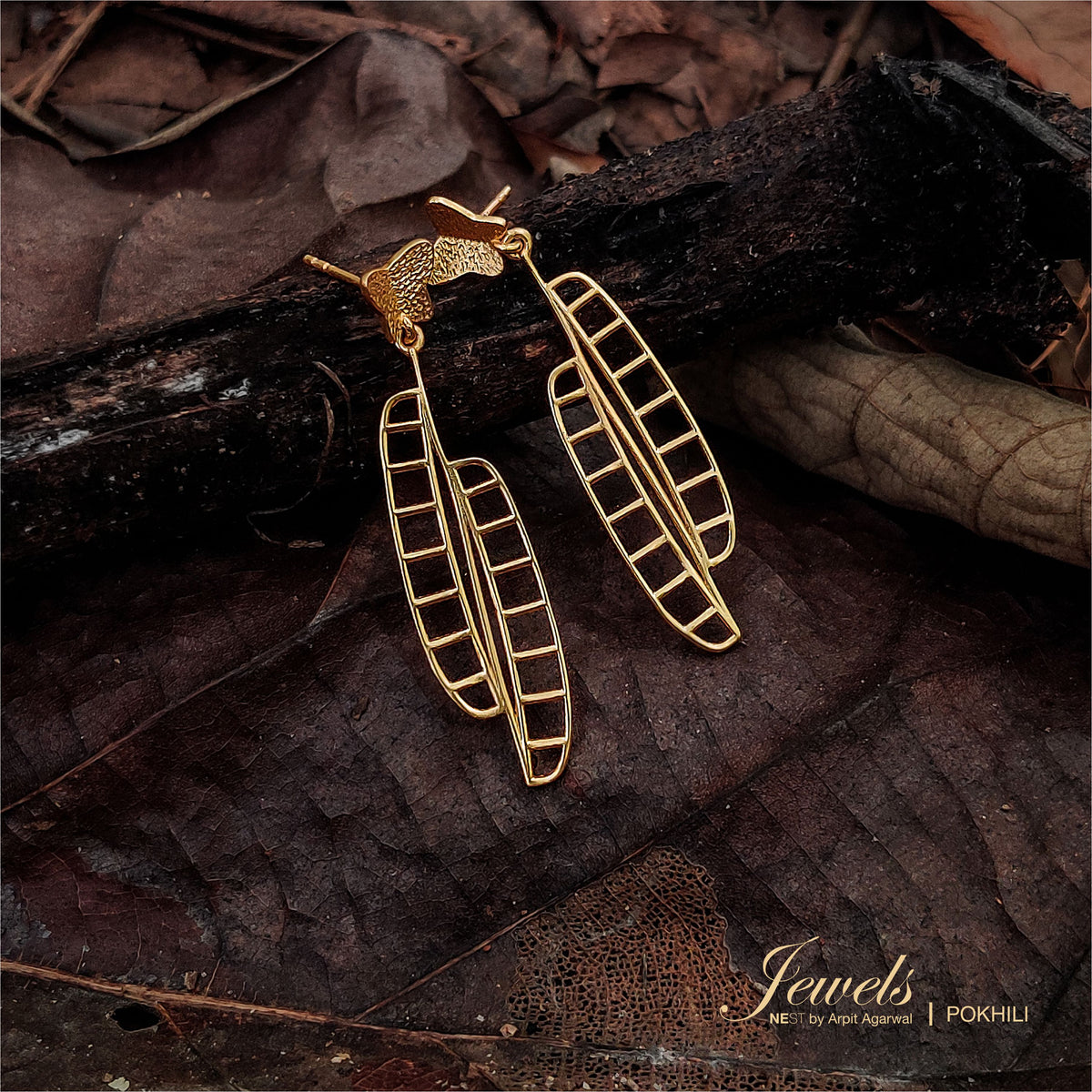 Pokhili Earrings - NEST by Arpit Agarwal