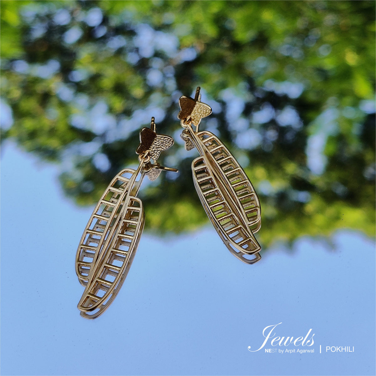 Pokhili Earrings - NEST by Arpit Agarwal