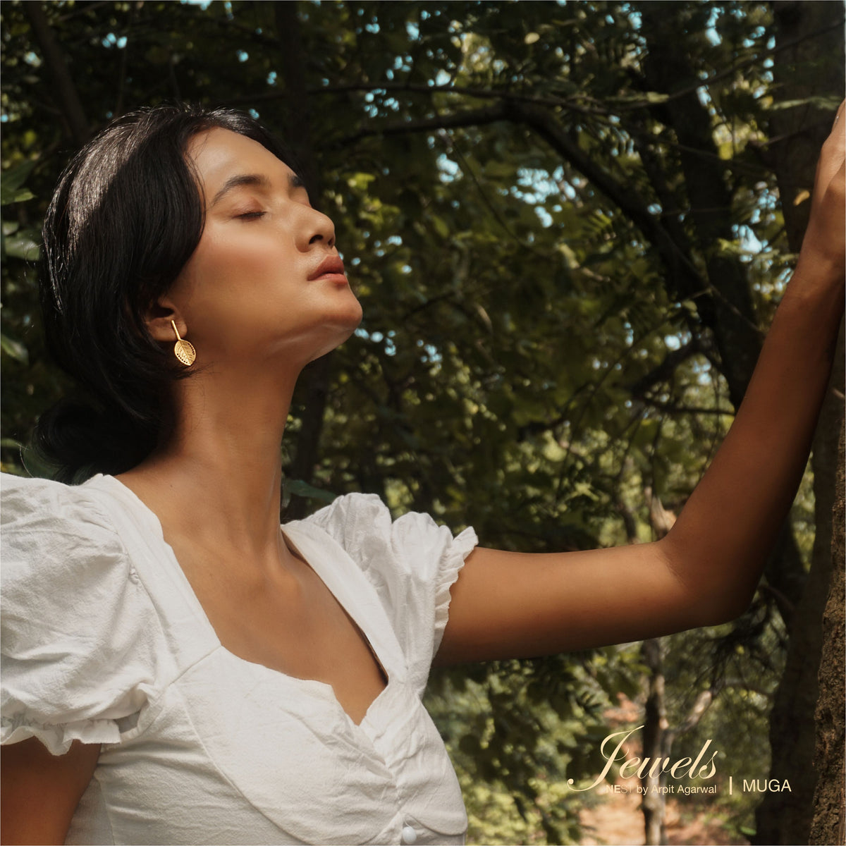 Muga Earrings - NEST by Arpit Agarwal
