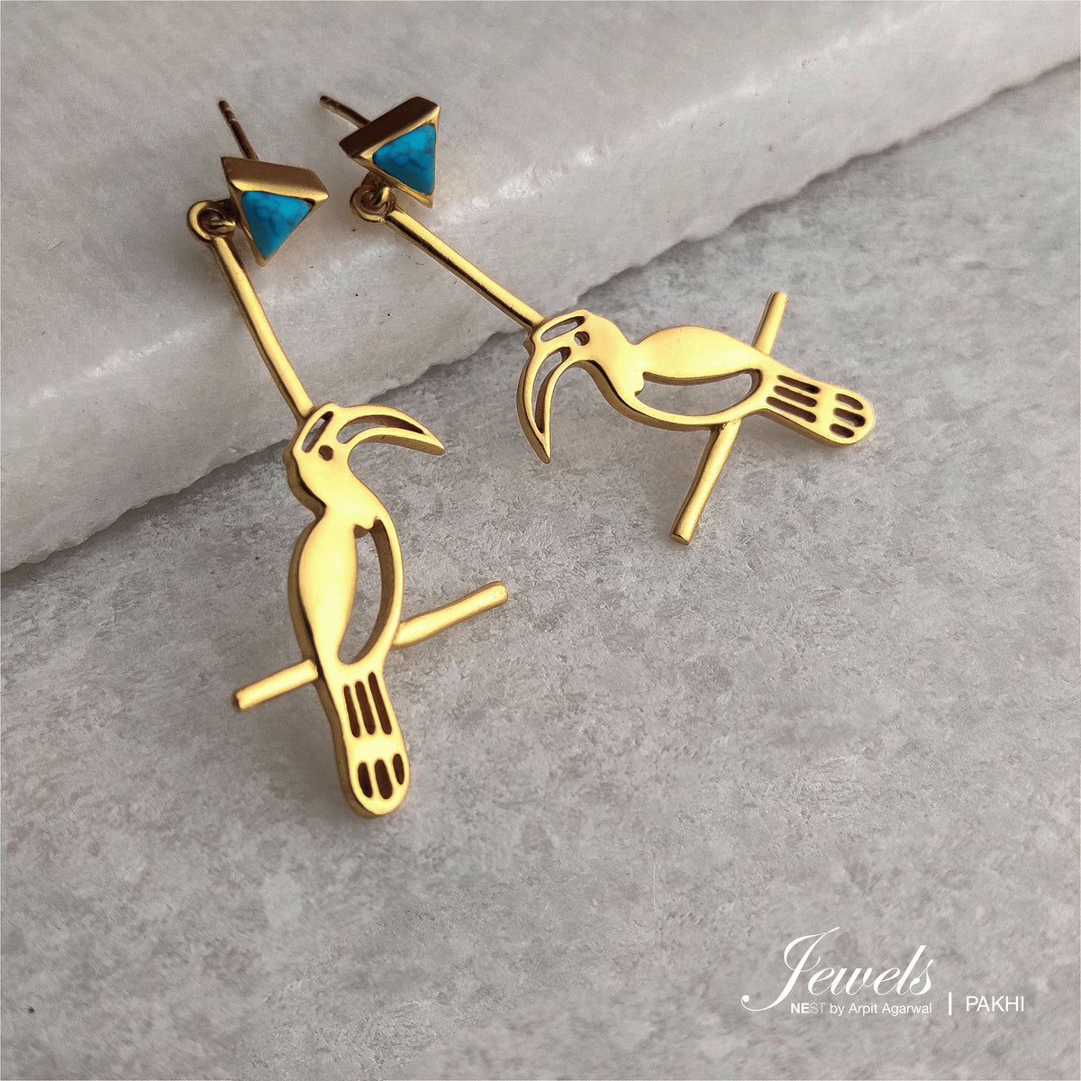 Pakhi Earrings - NEST by Arpit Agarwal