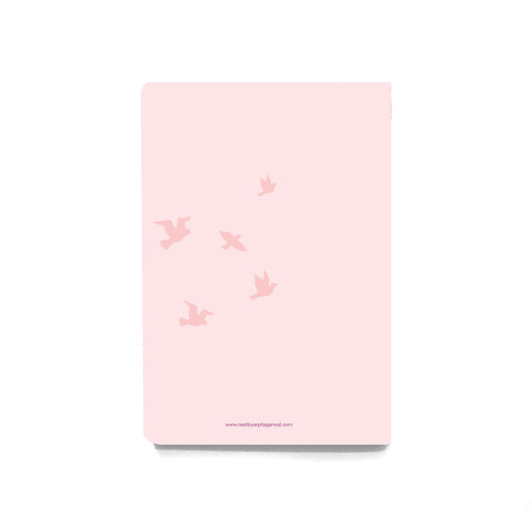 Botanical Foxglove Soft Cover Notebook