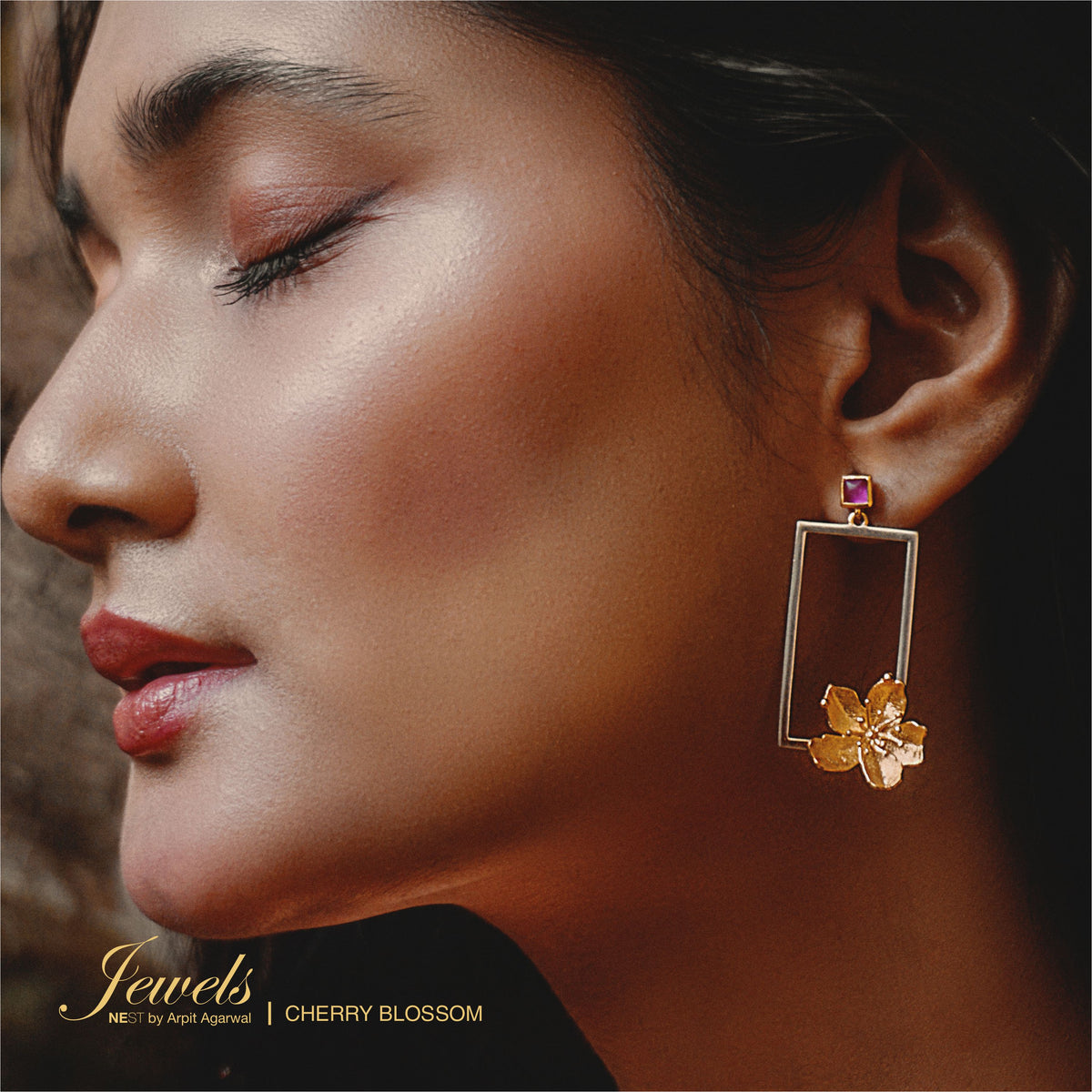 Cherry Blossom Earrings - NEST by Arpit Agarwal