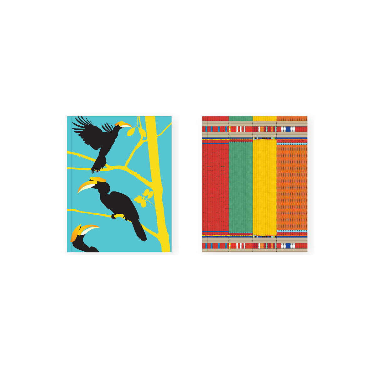 Inspired by Symbols of Nagaland Notebook (Small) - Set Two - Set of 2 - NEST by Arpit Agarwal