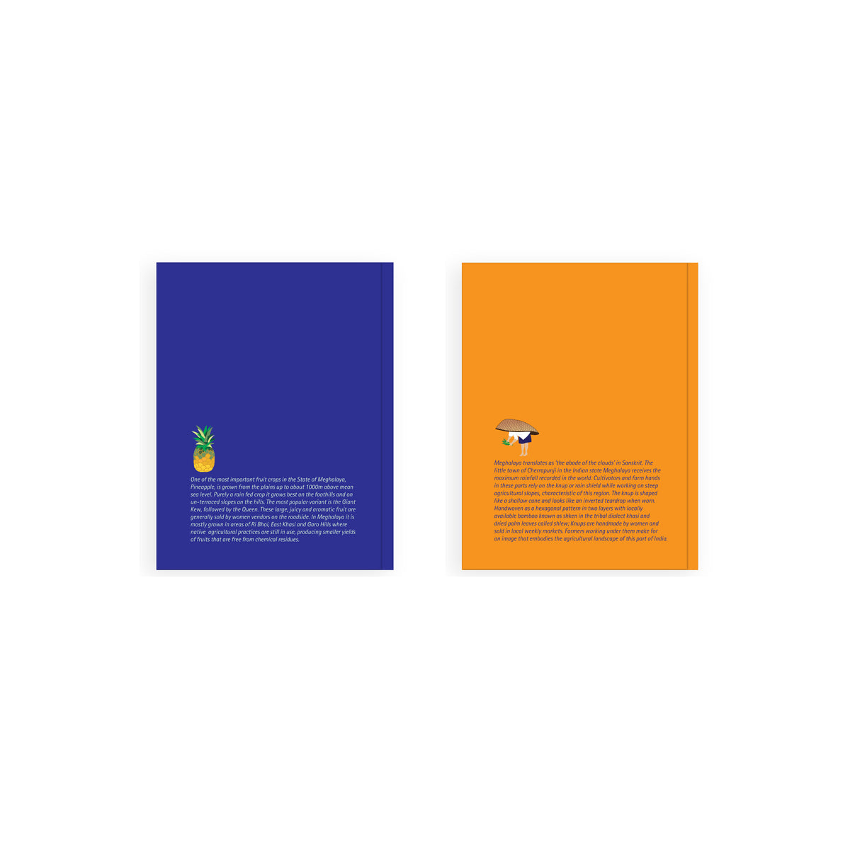 Symbols of Meghalaya Notebook (Small) - Two - Set of 2 - NEST by Arpit Agarwal