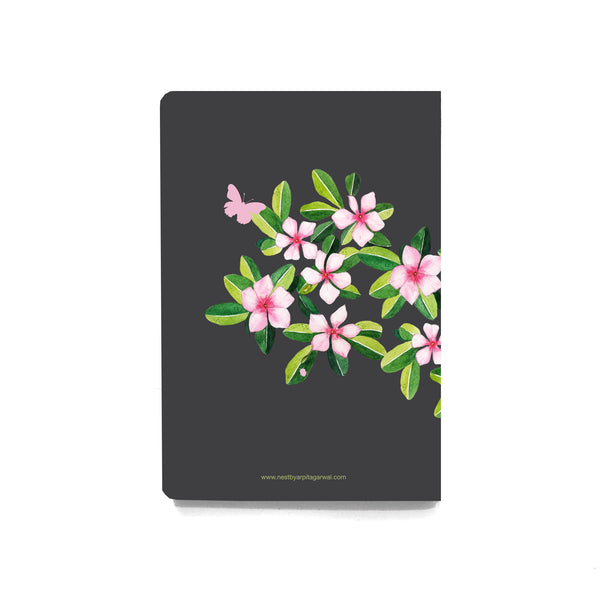 Botanical Periwinkle Soft Cover Notebook