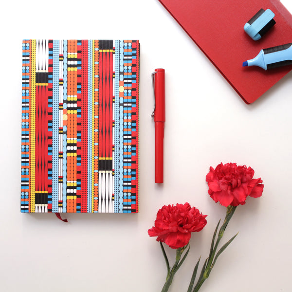Colourful Naga Beads Notebook - NEST by Arpit Agarwal