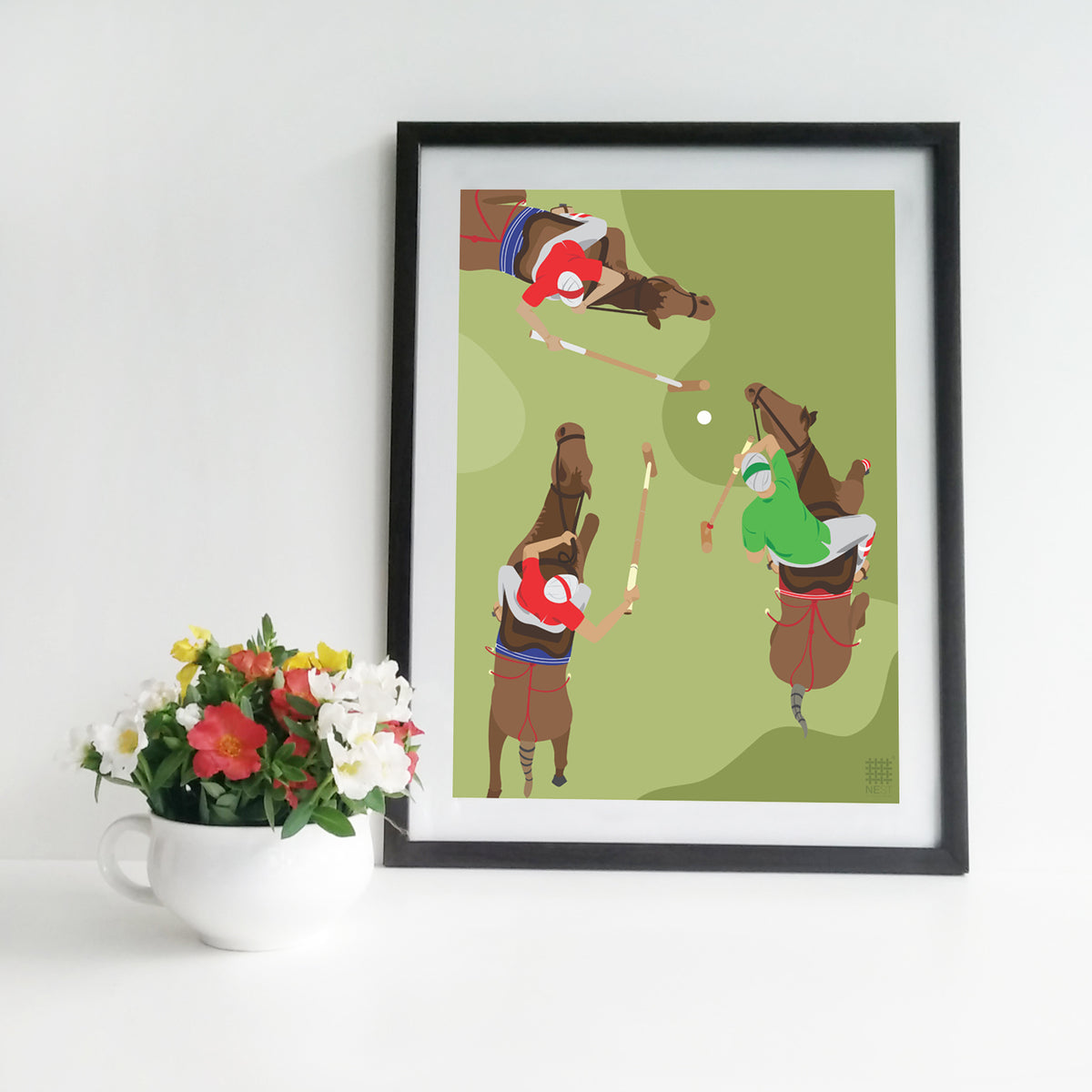 Sagol Kangei - Manipuri Polo - Print Only - NEST by Arpit Agarwal