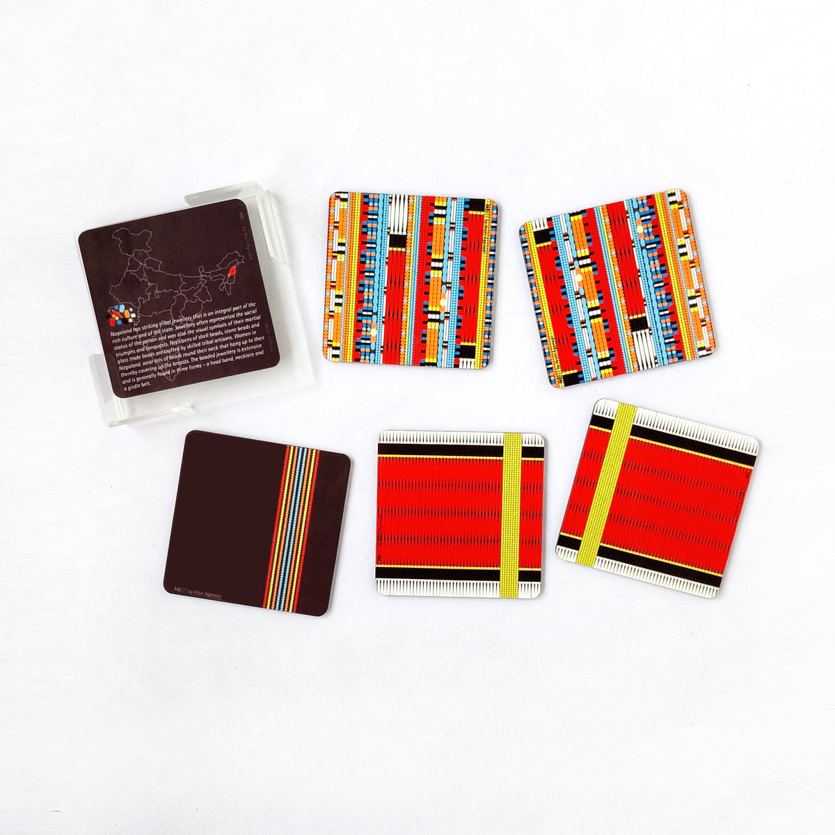 Naga Beads - Set of Six - NEST by Arpit Agarwal