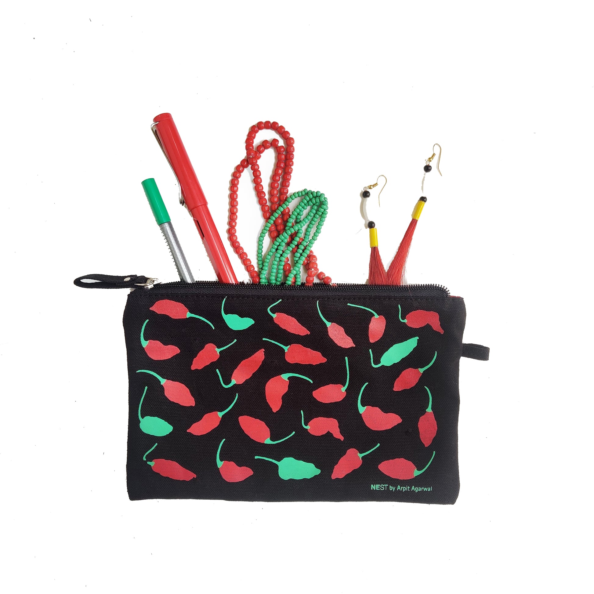 Nagaland Ghost Chilli Canvas Utility Pouch