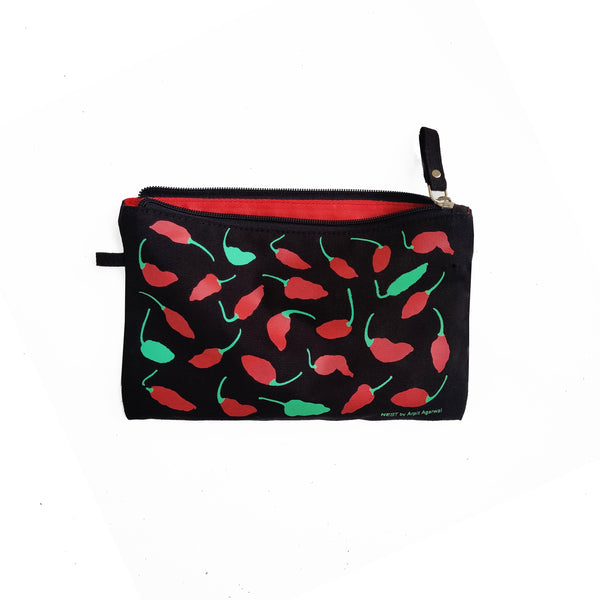 Nagaland Ghost Chilli Canvas Utility Pouch