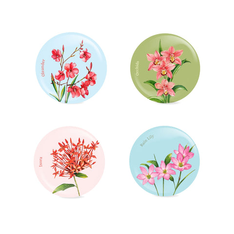 Botanicals - WaterColour Collection - Set of Four - Set 2