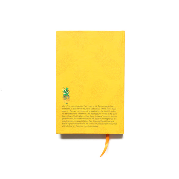 tropical pineapple pattern sketchbook