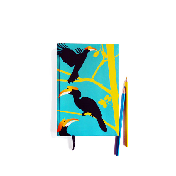 Great Hornbill of Nagaland Notebook